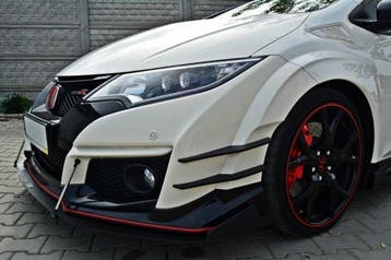 Maxton Front Racing Splitter V.2 HONDA CIVIC IX TYPE R, Verzenden