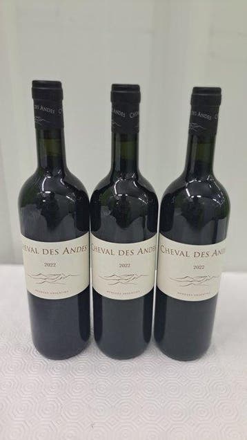 2022 Cheval des Andes - Mendoza - 3 Flessen (0.75 liter), Nieuw
