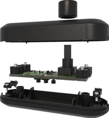 LED Snoerdimmer zwart 230V 0-50W draai- en drukknop Fase..., Ophalen of Verzenden, Nieuw