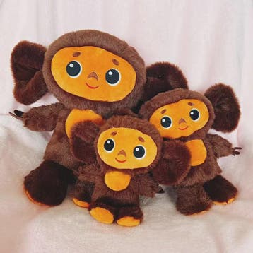 Schattige Cheburashka Knuffel - 18/23cm Pluche Aap Pop, Film