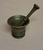 Vijzel en stamper - Brons