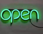 Open neon bord verlichting lamp licht kunststof 3D *groen*, Zakelijke goederen, Horeca | Meubilair en Inrichting, Verzenden, Nieuw in verpakking