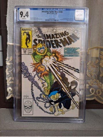 Spider-Man 298 - CGC 9.4 Marvel Amazing Spider-Man #298 Todd, Boeken, Nieuw