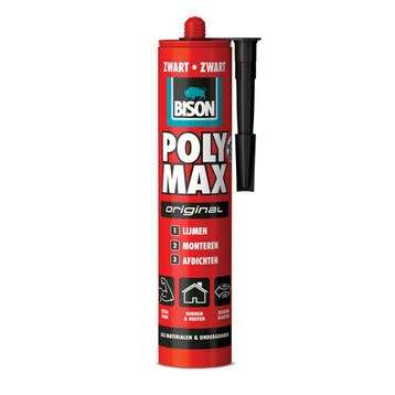 Bison Polymax zwart, Verzenden
