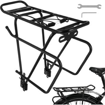 Trizand Zwarte aluminium fietsbagagedrager tot 25 kg voor..., Ophalen of Verzenden, Nieuw