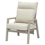 Caribbean lounge tuinstoel champagne, Tuin en Terras, Tuinstoelen, Ophalen of Verzenden, Nieuw, Aluminium