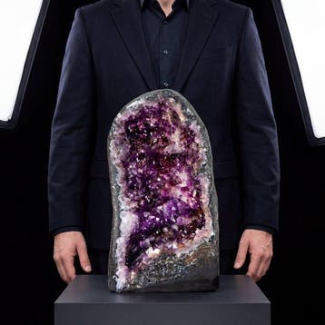 amethist - Geode - 43x24x19 cm- 26.2 kg