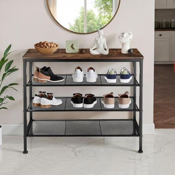 Schoenenrek Newport 80,5x30,5x72,5cm, Verzenden, Nieuw