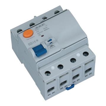 SEP aardlekschakelaar 4 polig 63A 300mA Type A 10kA RCD1, Verzenden, Nieuw