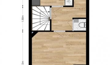 Te Huur 4 Kamer Appartement Schalmeistraat In Maastricht, Huizen en Kamers, Direct bij eigenaar, Limburg, Maastricht, Appartement