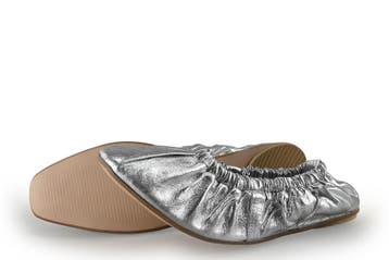 Cycleur de Luxe Ballerinas in maat 38 Zilver, Kleding | Dames, Schoenen, Overige kleuren, Verzenden, Ballerina's, Zo goed als nieuw