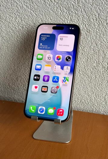 Apple iPhone 16 Pro Max 256GB Goud / Garantie / Nette staat, Telecommunicatie, 256 GB, Ophalen of Verzenden, Zonder simlock, Zonder abonnement