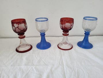 Wijnglas (4) - de collectie - Kristal - Rijnse wijn