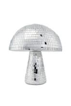 Paddenstoel 20 cm Spiegeltjes Zilver Zwam Discobal Pop Beeld, Ophalen of Verzenden, Nieuw, Feestartikel, Carnaval