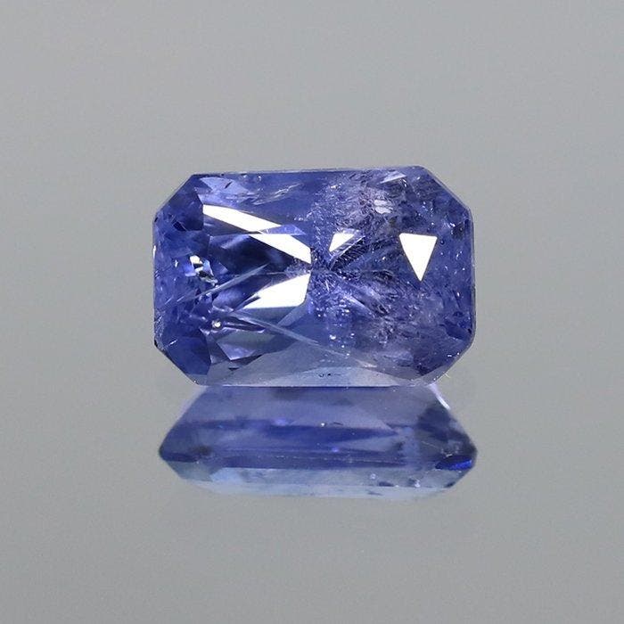 Blauw Saffier - 2.11 ct - Asian Institute of Gemological, Sieraden, Tassen en Uiterlijk, Edelstenen