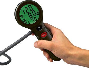Bloeddrukmeter bovenarm - Geheugen voor 90 metingen - Zwart, Verzenden, Zo goed als nieuw