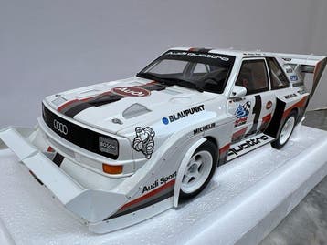 Autoart 1:18 - Model raceauto - Audi Quattro S1 Pikes Peak, Nieuw