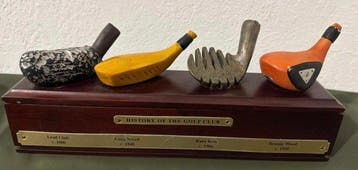 golf - 1988 - Mantelkastje met golfclubs, Nieuw
