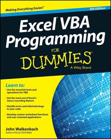 Excel VBA Programming For Dummies 4th Ed - John Walkenbach, Verzenden, Gelezen, John Walkenbach