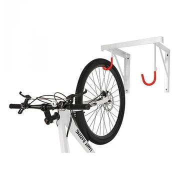 Ophangsysteem Fiets Verzinkt Staal voor 2 Fietsen, Verzenden