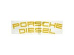 Embleem panzitting Porsche Diesel Junior, Standard, Super, M, Ophalen of Verzenden