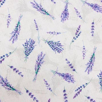 BA269 - Decoratieve stof Cuntry - Lavendel - Meubelstof -