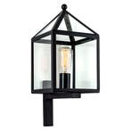 Bloemendaal Muurlamp Zwart met LED Buitenverlichting, Tuin en Terras, Verzenden, Nieuw