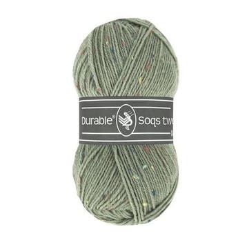 Durable Soqs tweed 402 Seagrass - Haakgaren / Breigaren, Ophalen of Verzenden, Nieuw, Breien of Haken, Wol of Garen