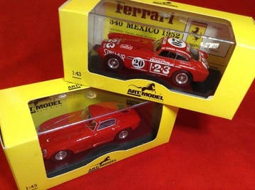 Art Models - made in Italy 1:43 - Model raceauto (2) - ref., Nieuw
