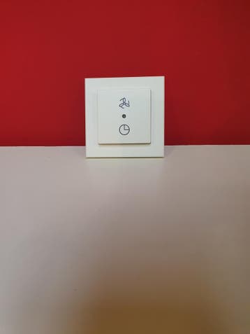Brink RF-zender 2 standen incl. batterij en filterindicatie, Doe-het-zelf en Verbouw, Ventilatie en Afzuiging, Ophalen of Verzenden