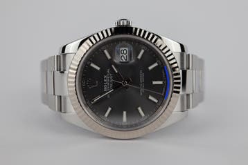 Horloge Rolex Datejust 41MM 09/2017 Full set., Staal, Polshorloge, Ophalen of Verzenden, Zo goed als nieuw