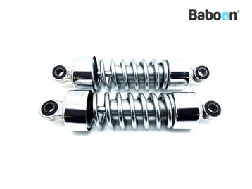 Achter Schokbreker Set Suzuki LS 650 1986-2003 Savage, Verzenden, Gebruikt