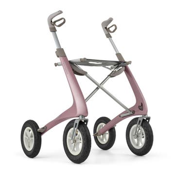 byACRE Carbon Overland Rollator met Dagelijkse tas – Roze, Ophalen of Verzenden, Nieuw
