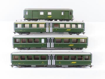 Bemo H0m - o.a. 3284 114/3269 100/3283 113 - Modeltrein, Nieuw