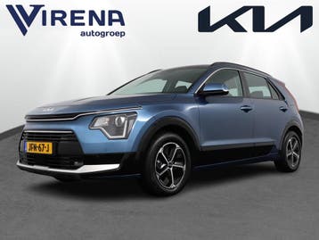 Zakelijke Lease |  Kia Niro 1.6 GDi Hybrid DynamicLine, Automaat, Stof, Gebruikt, Blauw