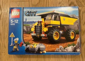 Lego Set - 4202 - City - Autocarro ribaltabile, Nieuw
