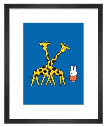 Dick Bruna - “Miffy and Giraffes”., Antiek en Kunst