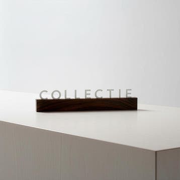 Oacklux Kana Letterhouder Notenhout 300 mm - Witte letters, Nieuw in verpakking