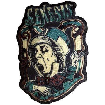 Genesis - Mad Hatter - Patch officiële merchandise, Ophalen of Verzenden, Nieuw, Kleding