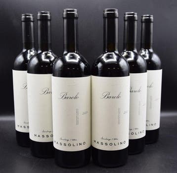2021 Massolino - Barolo DOCG - 6 Flessen (0.75 liter), Verzamelen, Nieuw