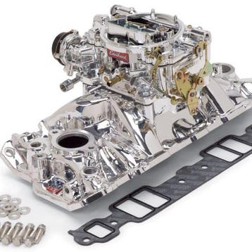 Edelbrock Manifold And Carb Kit Performer Eps Small Block, Ophalen of Verzenden, Nieuw