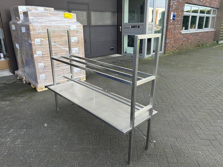 RVS Korvenrek met lekblad, Zakelijke goederen, Horeca | Overige