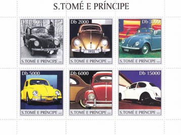 S.Tome et Principe - 2003 - Autos - Postfris, Postzegels en Munten, Verzenden, Postfris, Auto's