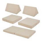 Speelbank Norhulta 5-delig kinderbank 120x66x45,5 cm beige [, Verzenden, Nieuw
