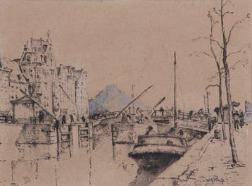 Wilhelm Alexander Knip (1883 - 1967) - Hollandse haven