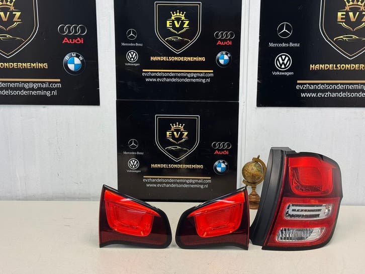 Citroën C3 16 HDI bj.2012 achterlichten rechts en achterklep, Auto-onderdelen, Verlichting, Gebruikt, Citroën