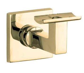 Leuninghouder Bauhaus M10 hol messing ongelakt, Verzenden, Nieuw