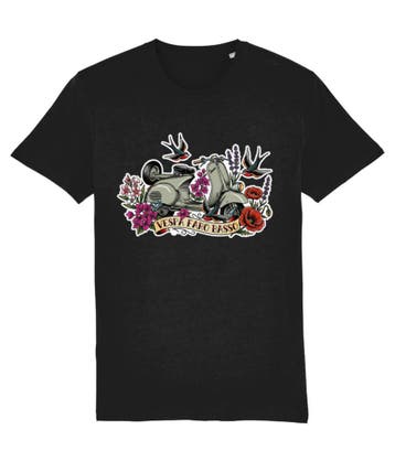 Vespa T-shirt Faro Basso Oldtimer, Verzenden, Nieuw, Nederstijl