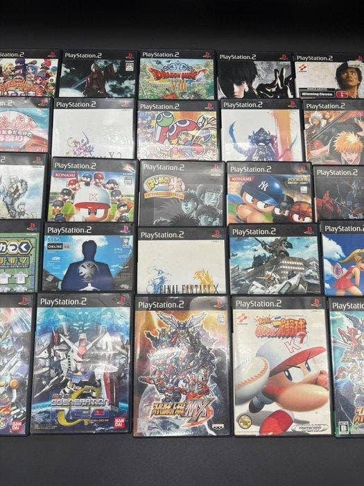 Sony - Playstation 2 (PS2) - 25 Japanese PS2 Games -, Spelcomputers en Games, Spelcomputers | Overige Accessoires