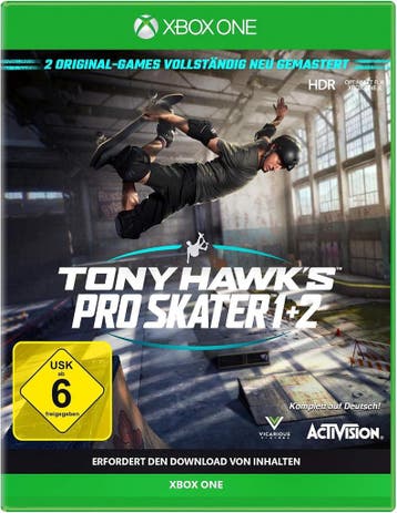Xbox One Game Tony Hawk 1+2 | Tweedekansje | OP=OP, Online, 2 spelers, Ophalen of Verzenden, Zo goed als nieuw